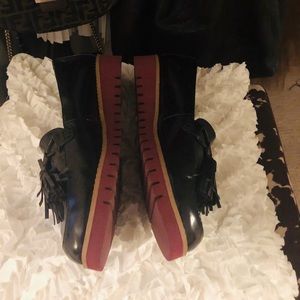 Z A R A Gummy Moccasins US9